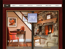 Tablet Screenshot of ellensinteriors.com